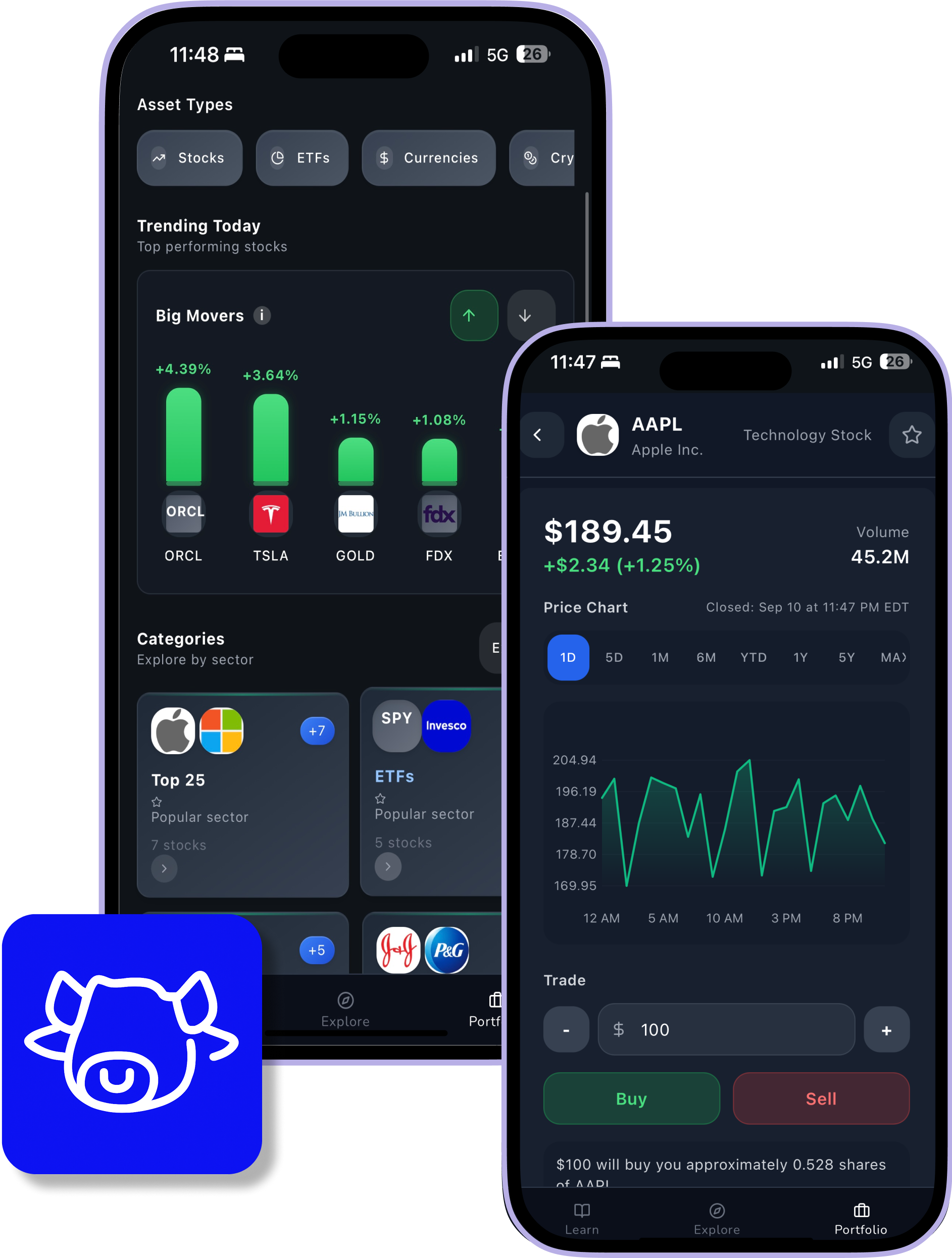 FinnVest App Preview